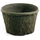 Western Pulp Round Fiber Pot | 8in - Round - 1.04gal Capacity - 8.5in Diam x 5.75in D