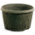 Western Pulp Round Fiber Pot | 12in - Round - 2.74gal Capacity - 12in Diam x 8in D