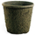 Western Pulp Round Fiber Pot | 13in - Round - 5.52gal Capacity - 13in Diam x 12in D