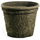 Western Pulp Round Fiber Pot | 15in - Round - 6.55gal Capacity - 15in Diam x 13in D