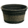 Western Pulp Round Fiber Pot | 21in - Round - 12.15gal Capacity - 21in Diam x 12in D