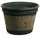 Western Pulp Round Fiber Pot | 21in - Round - 16.11gal Capacity - 21in Diam x 16in D