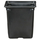 The HC Companies M6 Square Pot | Black/Black - 5in D x 5.37in H - Max Liquid Volume: 1.5qt