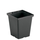 The HC Companies Deep Perennial Systems Pot | 4.21in W x 4.93in H - Max Liquid Volume: 1.03qt - Tag Locator - Black