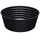 Curtis Wagner Plastics Heavy Gauge Deep Plant Saucer | 10in - Black