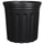 Grower Select Blow Molded Nursery Container | 2gal - Black - 9.84in x 8.66in - 2.42gal Capacity
