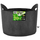SmartPot Fabric Aeration Container with Handles | 10gal - Black - 16in Base x 11.5in H
