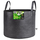 SmartPot Fabric Aeration Container with Handles | Black - 25gal - 21in Base x 15.5in H