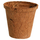 PlantBest Biodegradable Coco Coir Pot | 3in - Round - 15cu in Capacity - 3-5/16in OD (3-1/4in ID) x 3-1/8in H (1,540 pots per case)