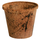 PlantBest Biodegradable Coco Coir Pot | 4in - Round - 24.8cu in Capacity - 3-7/8in OD (3-3/4in ID) x 3-1/2in H