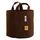 Root Pouch Multi-Use Heavy-weight Fabric Container with Handles | Brown - 25gal - 21in W x 16.5in H - U.V. Resistant - BPA Free - Non-Toxic