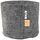 Root Pouch Natural Fiber Blend Container without Handles | Grey - 5gal - 11in W x 10.25in H - PET & Natural Fiber Blend - U.V. Resistant - BPA Free - Non-Toxic