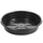 SUNPACK Premium Saucer | 8in - Round - Black - 8in Diam x 2in D