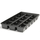 Landmark Square Press Fit Tray | L-PF18TRAY - Holds 18ea 4in Square Pots - 21.23in L x 10.79in W x 2.31in - Gray