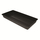 T.O. Plastics Standard Flat Tray without Holes | Black - 21.44in L x 10.94in W x 2.44in H - Thermoformed