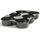 Landmark Nursery Carrying Trays | X-3QTCTPP - Holds 6ea 300 Series Nursery Pots - 19.5in L x 12.75in W x 2.5in D - Black