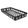 The HC Companies True Series Open Web Carry Tray | 20in L x 10in W x 2.5in H - Black