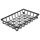 The HC Companies Open Web Carry Tray | 19.375in L x 12in W x 2.875in H - Black
