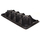 The HC Companies Pocket Carry Tray | 23in L x 9.5in W x 3.75in H - Black