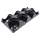 Grower Select Transport Tray | 8-Pocket - Black - For 5in Round Pots - 19.63in x 9.63in