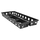 The HC Companies Slim Jim Web Flat | 20in L x 8.19in W x 2in H - R6 - Black