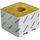Pargro Rockwool Blocks | Jumbo - 6in x 6in x 4in with Hole - Loose Pallet