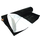 Black White Poly, 100' x 10', 5.5 mil