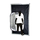 Black Hatch Zipper Door
