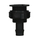Botanicare Ebb & Flow Barbed Fitting - 3/4in Outlet - Black - 3/4in NPT Thread