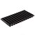 Grower Select 1020 Standard Plug Tray - 72-Cell - Square - Gloss Black - 34cc Cell Volume - Case of 100