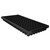 T.O. Plastics Square Plug Tray - 128-Cell - 1.19-in Top x 2-in Deep - Black - with Drain Holes - Case of 50