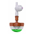 Netafim SpinNet Sprinkler Head Assembly & Check Valve | 23.4gph - Brown with Green Spinner