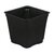 Gro Pro Blow Molded Plastic Pot - 3.5-in - Square - Black