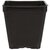 The HC Companies Square Deep Press Fit Pot - 3.5 x 3.5-in - Black - Case of 450