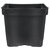 The HC Companies Square Deep Press Fit Pot - 4.12 x 3.62-in - Black - Case of 375