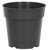 The HC Companies Standard Round Thinwall Pot - 6 x 5.75-in - Black - Case of 440
