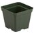 The HC Companies Traditional Square Thinwall Pot - 4.12 x 3.5-in - Black - Case of 765