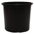 Nursery Supplies Econo-Grip Nursery Pot - Trade #7 - 13.75-in - 6.08 Gal - Black - Case of 20