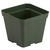 The HC Companies Traditional Square Thinwall Pot - 4.12 x 3.5-in - Green - Case of 765