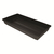 T.O. Plastics Standard Flat Tray without Holes | Black - 21.44in L x 10.94in W x 2.44in H - Thermoformed