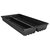 The HC Companies Dillen 1020 Standard Full Depth Vacuum Flat without Drainage Holes - 21 x 10.5 x 2.38-in - Black - 100-Pack