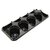 Grower Select Transport Tray - 10-Pocket - Black - for 4-in Round Pots - 20 x 8-in - Case of 75