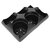 Grower Select Transport Tray - 6-Pocket - Black - for 6-in Round Pots - 18 x 12-in - Case of 100