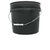 Hydrofarm Black Bucket - 3.5 Gal