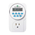 Autopilot 7-Day Grounded Digital Programmable Timer, 1725W, 15A, 1 Second On/Off, 8 On/Off Cycles