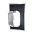Hydrofarm Black Hatch Zipper Door - 57.5 x 96-in
