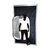 Black Hatch Zipper Door