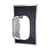 Black Hatch Zipper Door