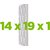 Anden 5701 Replacement Filter for Anden Dehumidifier Model A130