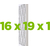 Anden 5769 Replacement filter for Anden Dehumidifier Model A130F